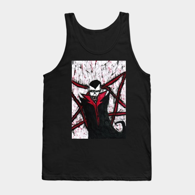 Night of the Vampire Tank Top by lowen morrison